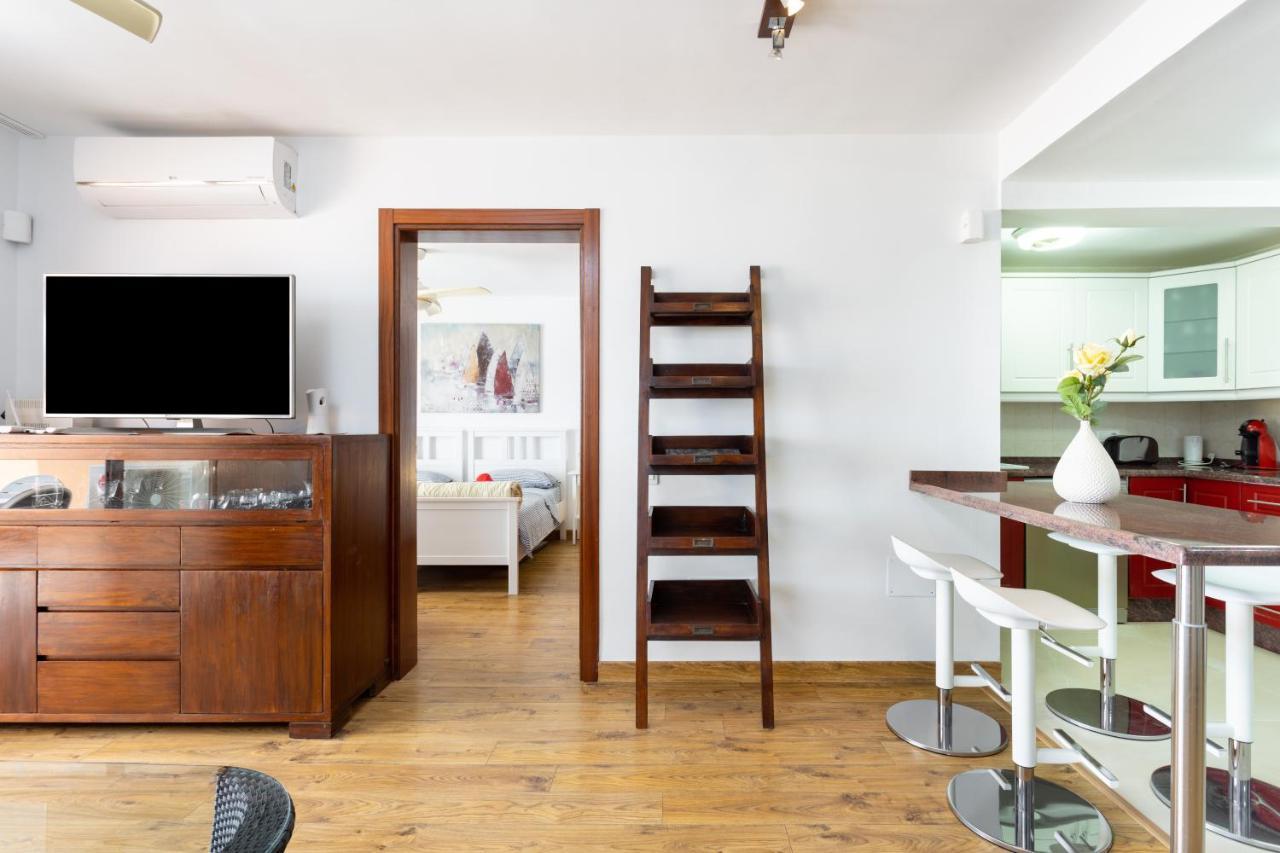 Exclusive Penthouse Playa Las Vistas 4 Close To The Sea And Beach, Aircondition For A Fee, Wifi, Terrace, Heated Pool Playa de las Americas  Exterior foto
