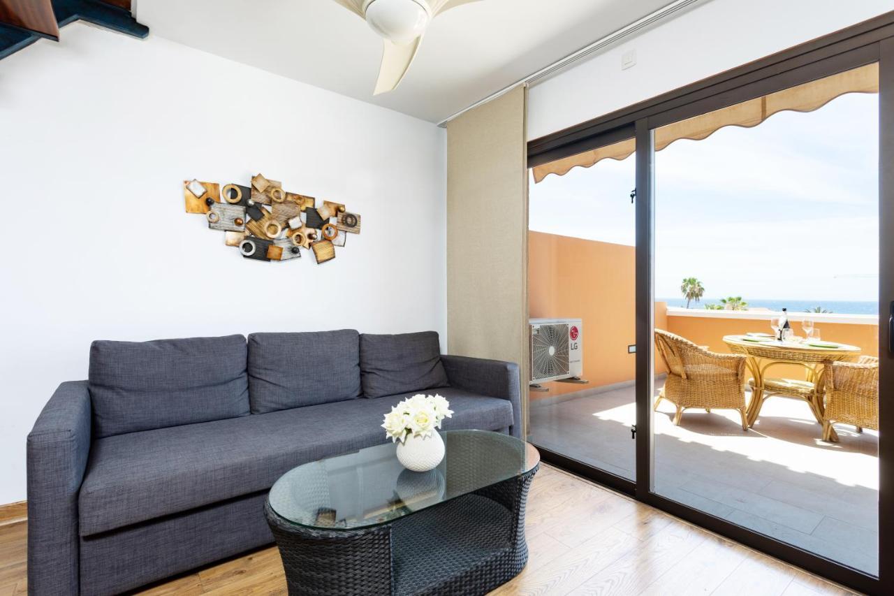 Exclusive Penthouse Playa Las Vistas 4 Close To The Sea And Beach, Aircondition For A Fee, Wifi, Terrace, Heated Pool Playa de las Americas  Exterior foto