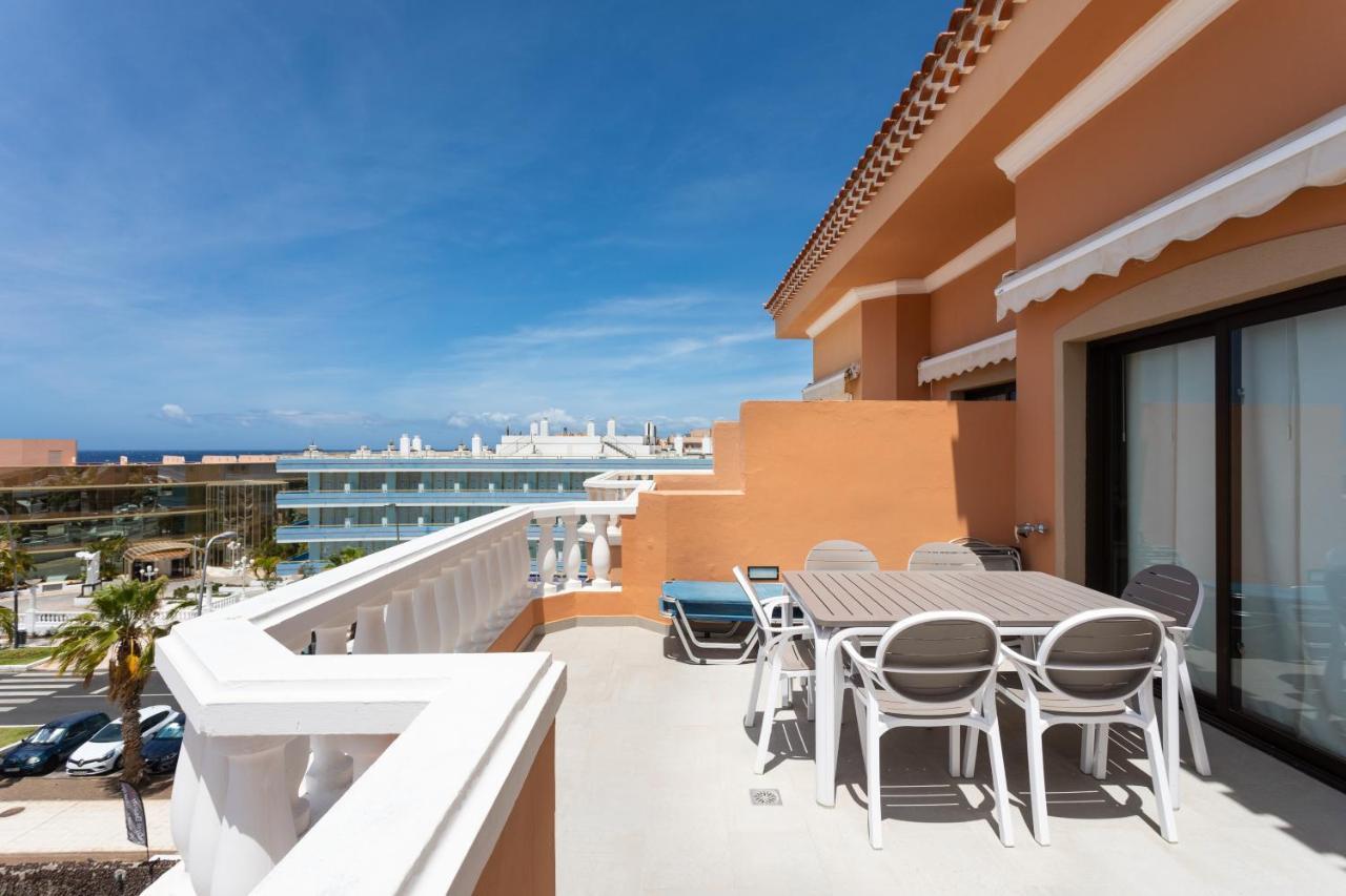 Exclusive Penthouse Playa Las Vistas 4 Close To The Sea And Beach, Aircondition For A Fee, Wifi, Terrace, Heated Pool Playa de las Americas  Exterior foto