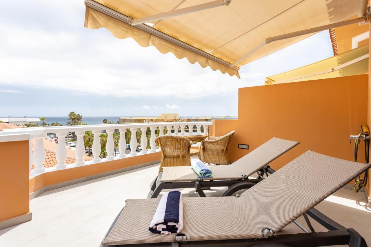 Exclusive Penthouse Playa Las Vistas 4 Close To The Sea And Beach, Aircondition For A Fee, Wifi, Terrace, Heated Pool Playa de las Americas  Exterior foto