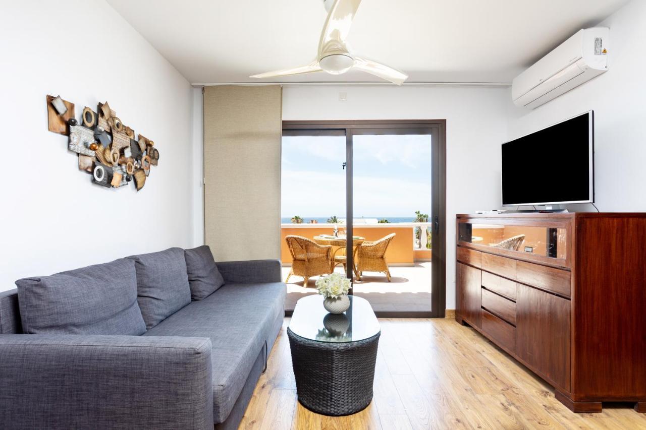 Exclusive Penthouse Playa Las Vistas 4 Close To The Sea And Beach, Aircondition For A Fee, Wifi, Terrace, Heated Pool Playa de las Americas  Exterior foto